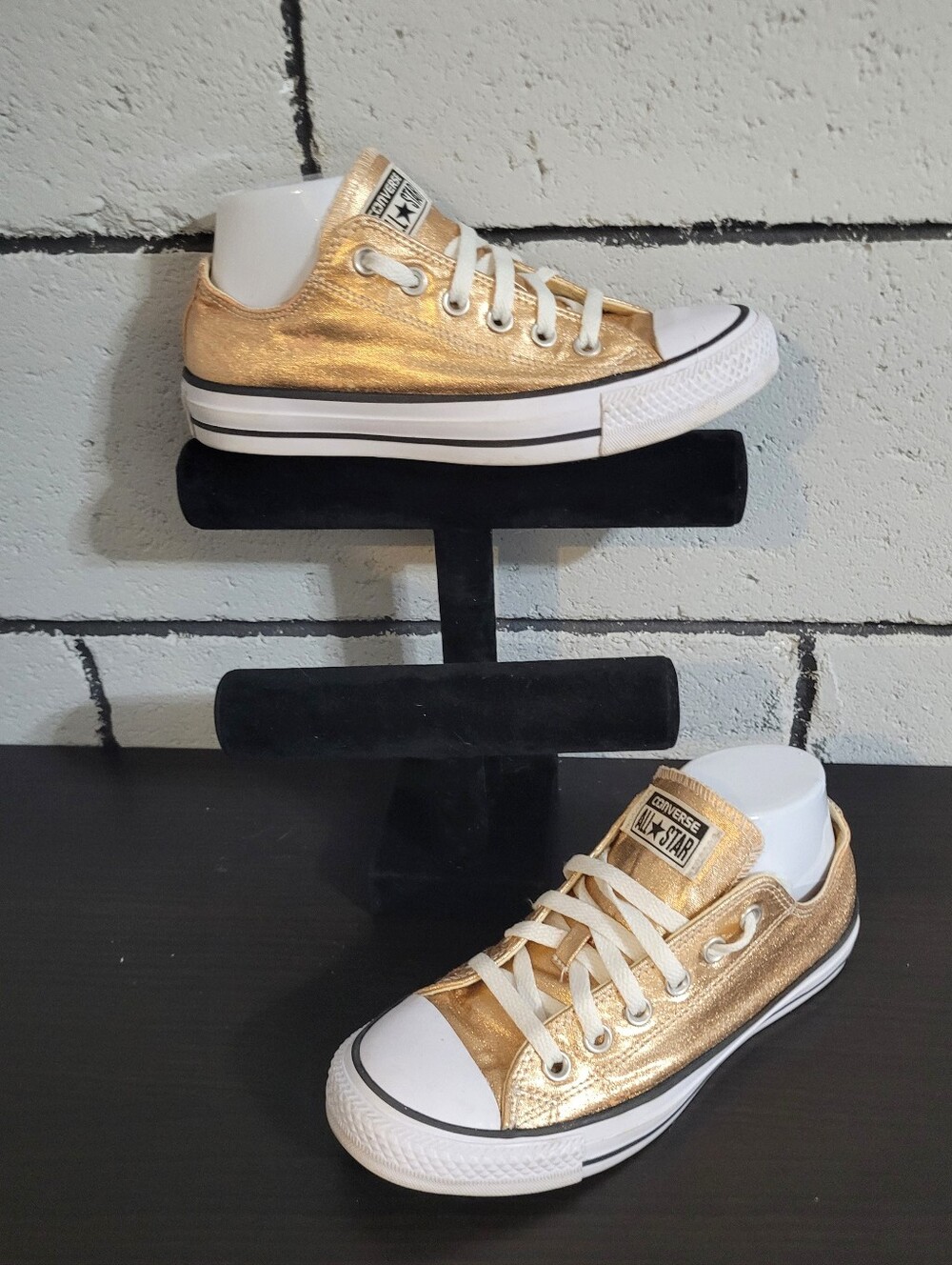 BUNDLE SALE! Converse All Stars Metallic  Bronze/ Gold Sz 7